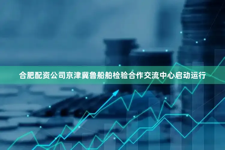 合肥配资公司京津冀鲁船舶检验合作交流中心启动运行