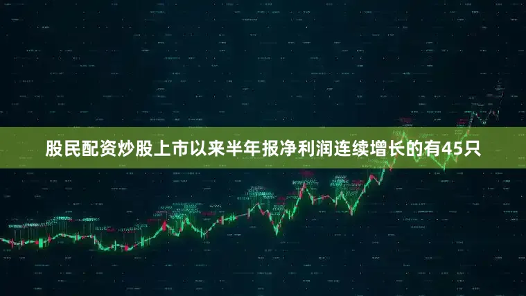 股民配资炒股上市以来半年报净利润连续增长的有45只